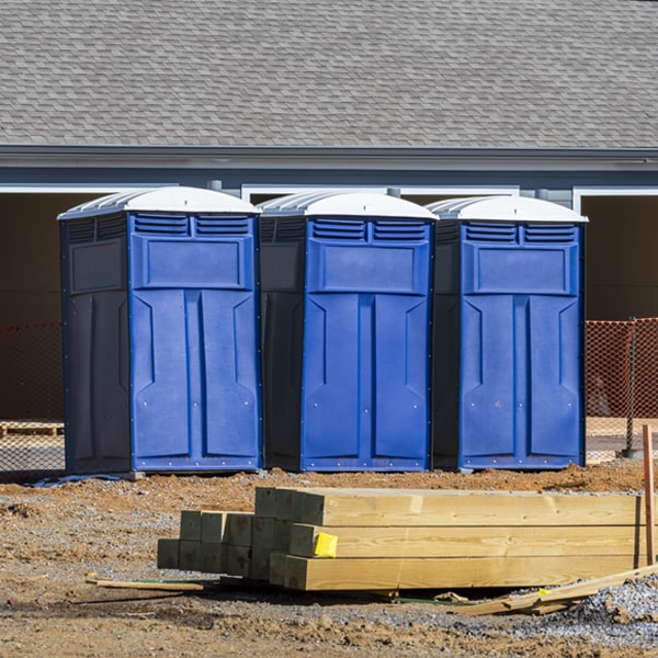 is there a specific order in which to place multiple portable restrooms in Renfrew PA